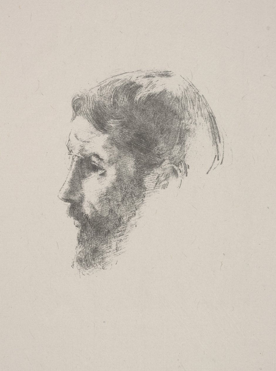 Untitled (litho) by Odilon Redon