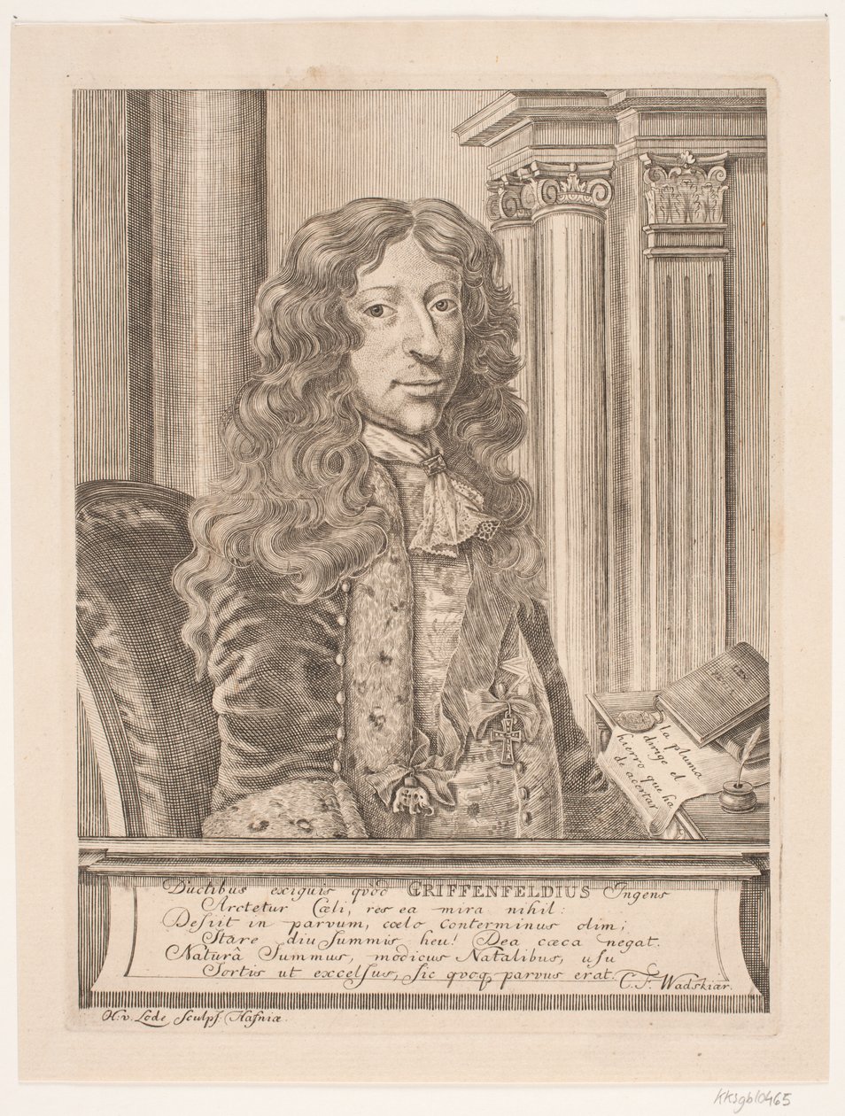 Peter Griffenfeld by Odvardt Helmoldt de Lode