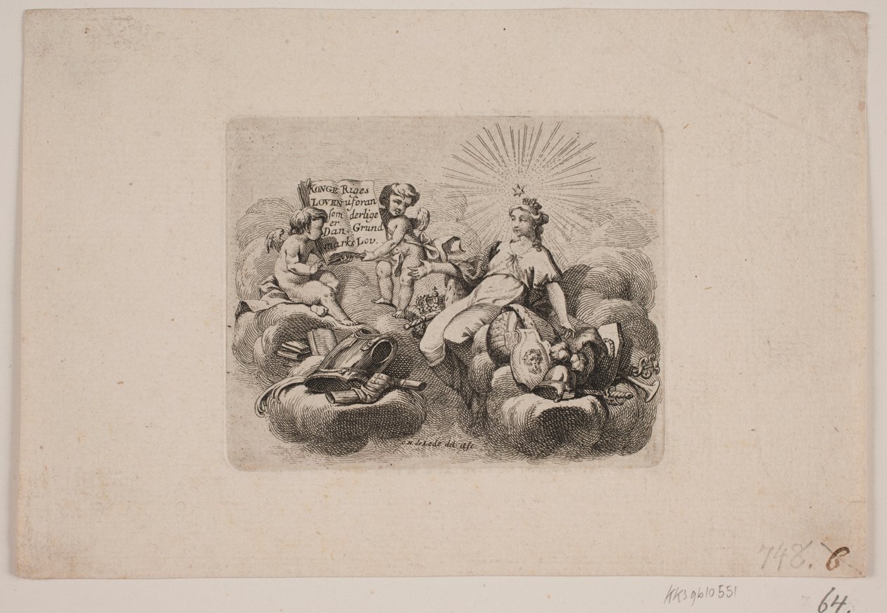 Kraliyet Yasasına Vinyet by Odvardt Helmoldt de Lode