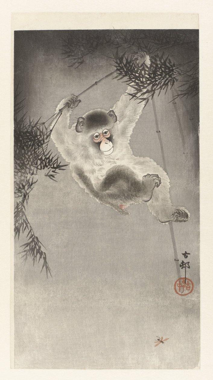 Sen, Hong ve Am Baboetak by Ohara Koson