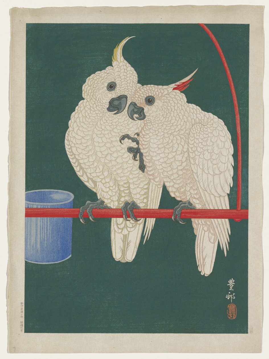 kakadular by Ohara Koson