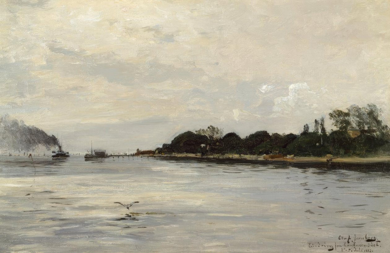 Olof Jernberg, İskandinav sahili by Olof Jernberg