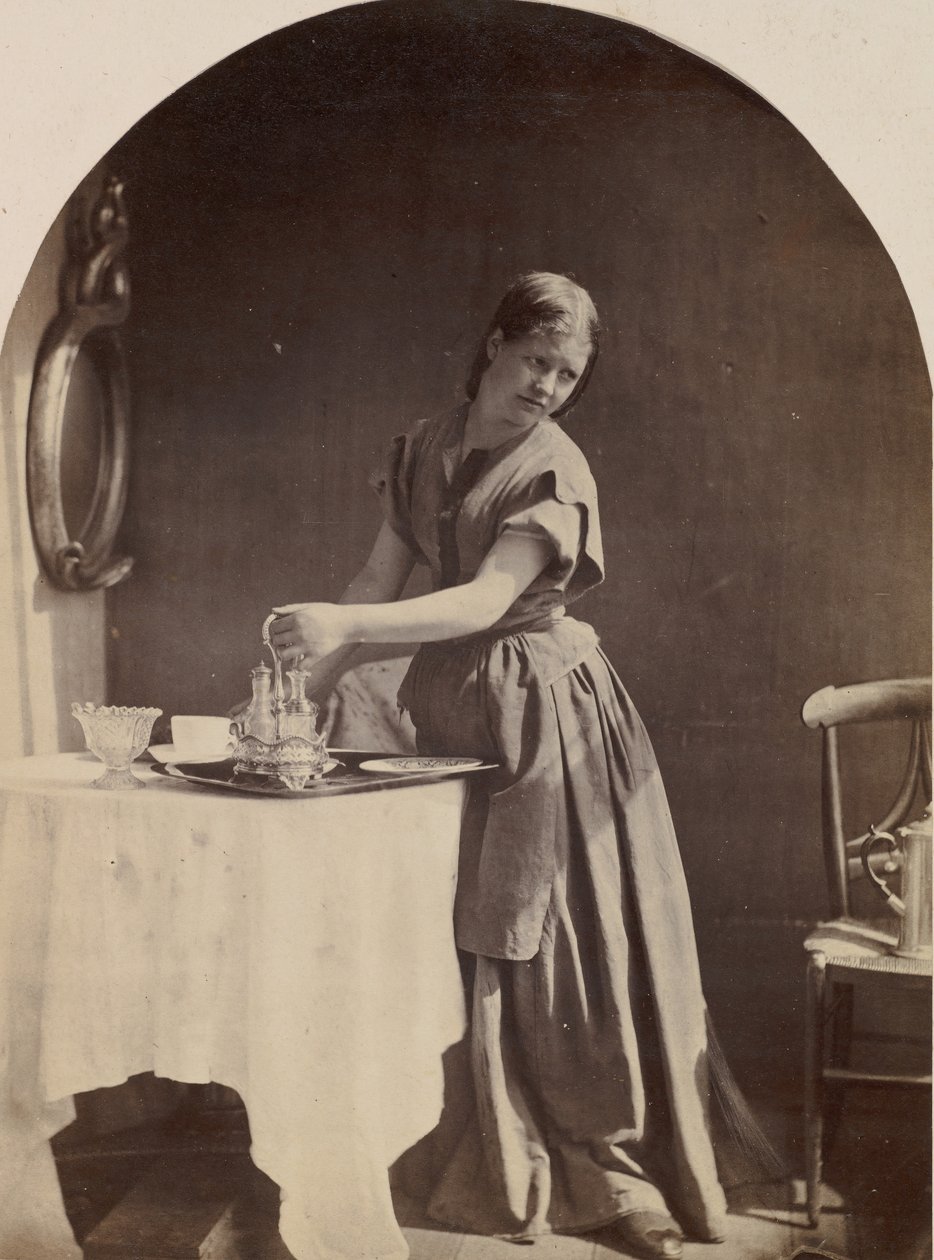 Kahvaltıda İngiliz Modası, ca. 1860. by Oscar Gustav Rejlander