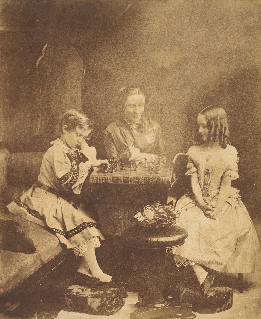 Bilginin Arkadaşı, 1855. by Oscar Gustav Rejlander