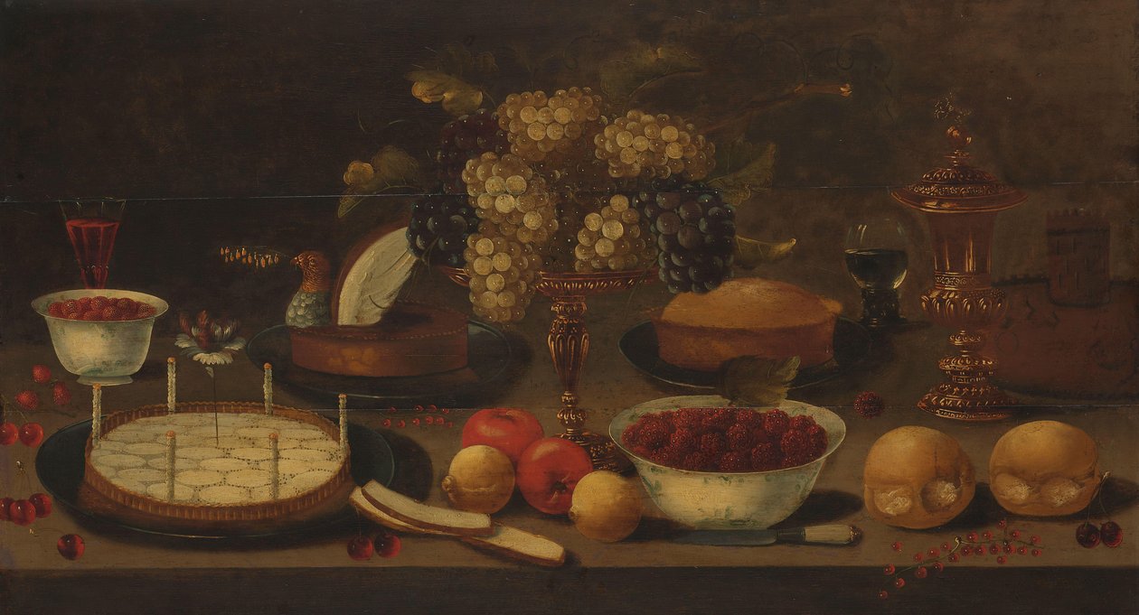 Ziyafet Natürmort by Osias Beert (I) (follower of)