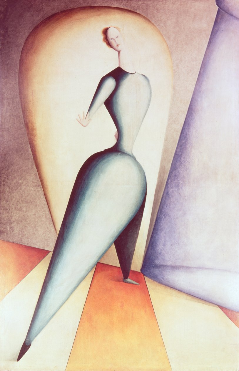 Dansçı, 1922-23 by Oskar Schlemmer