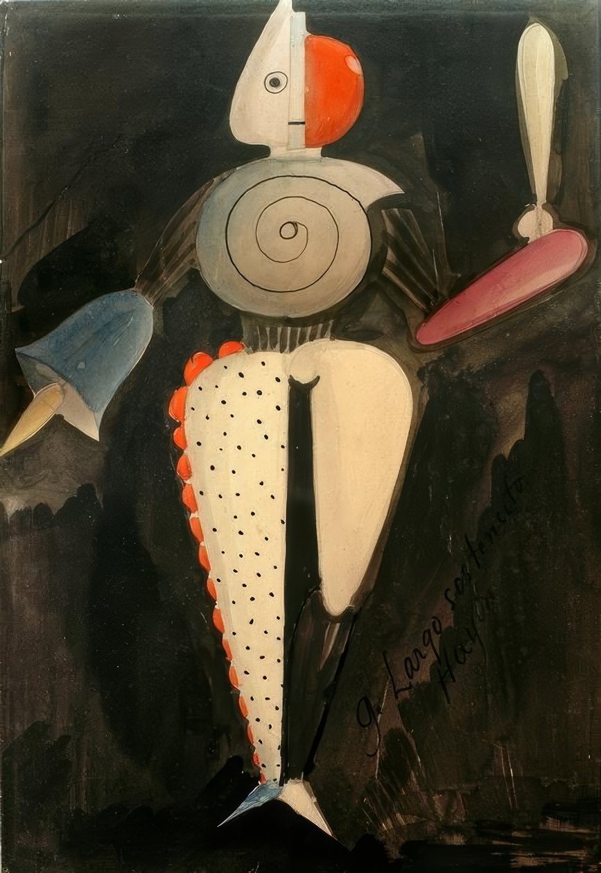 soyut olan by Oskar Schlemmer