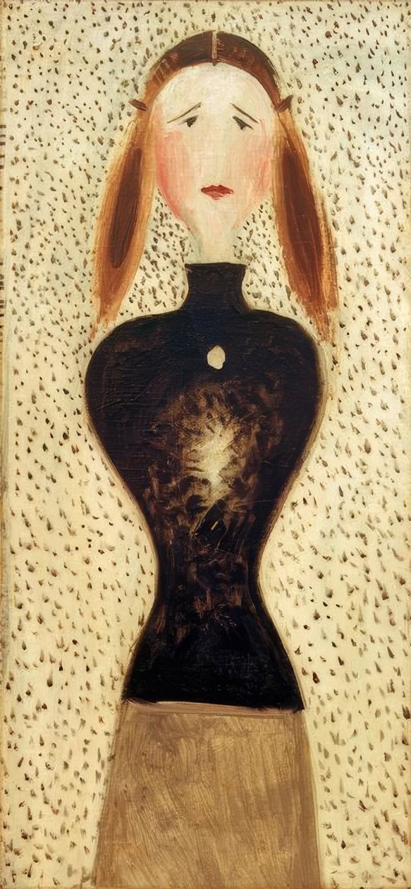 Önden şekil by Oskar Schlemmer