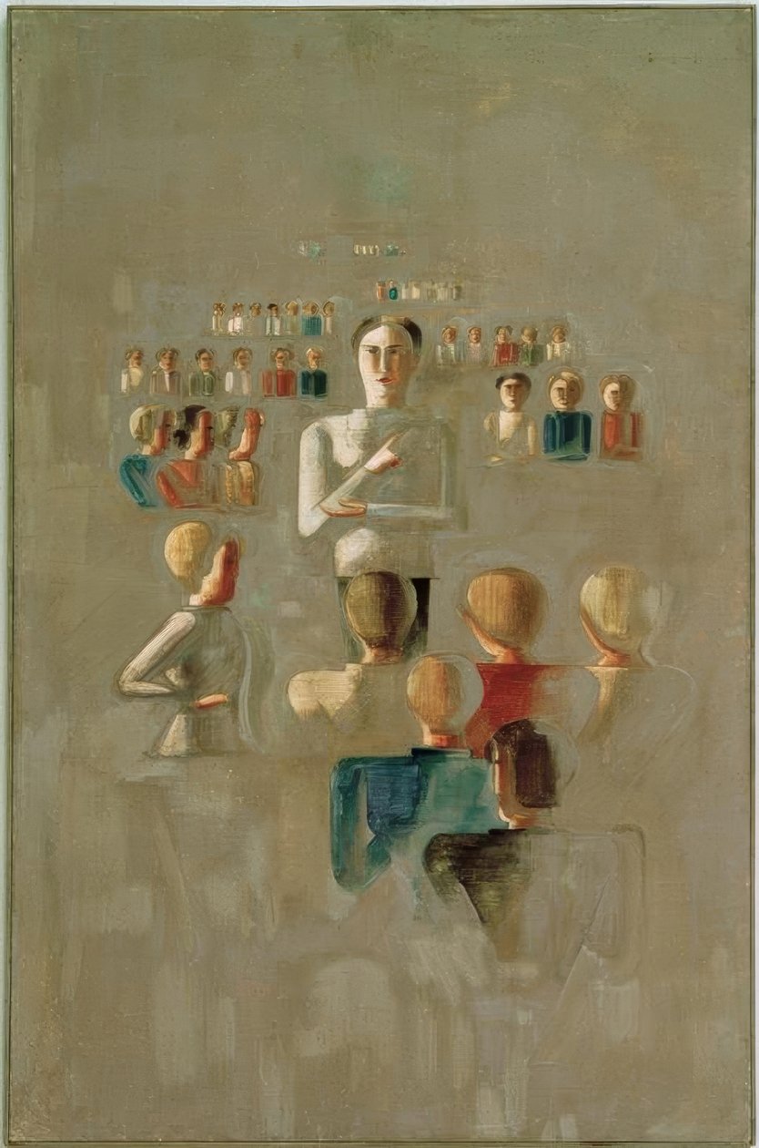 Folkwang döngüsü: Dersler I by Oskar Schlemmer