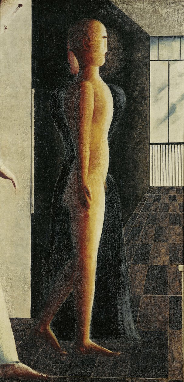 Çıplak, Kadın ve Geliyor, 1925. by Oskar Schlemmer