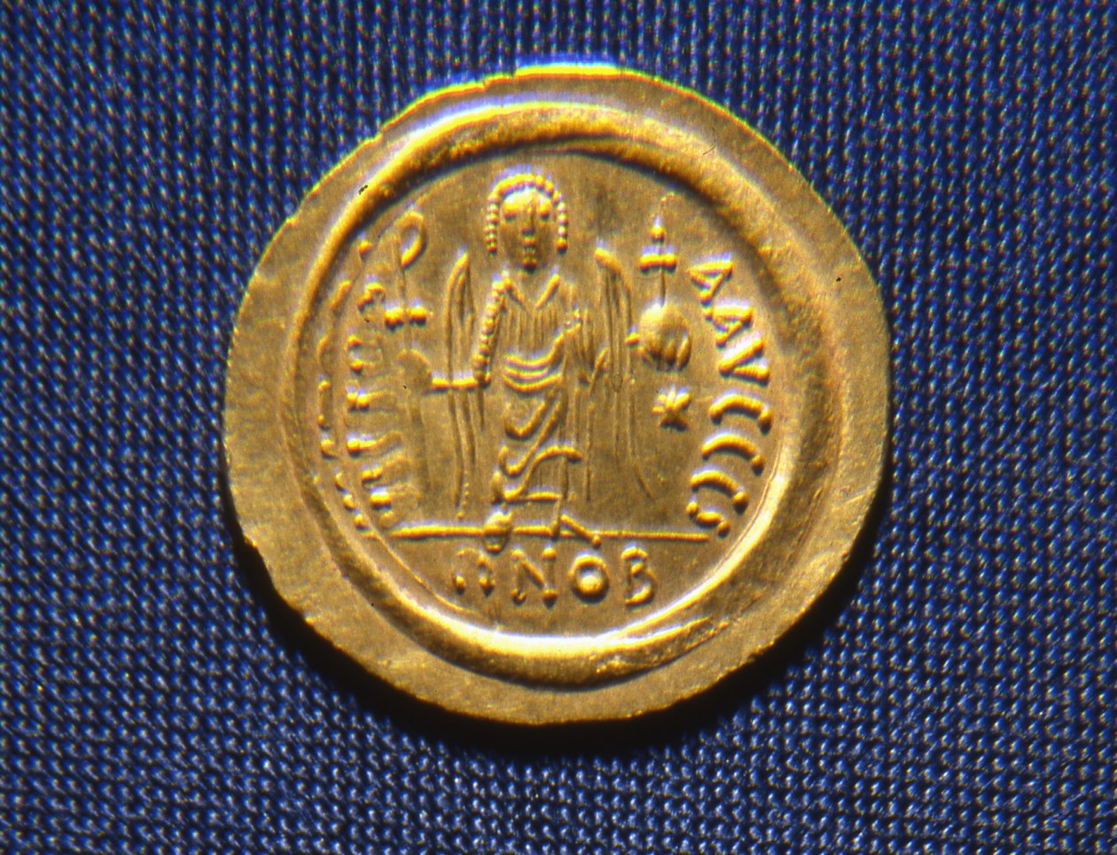Kral Totila Sikkesi, 541-52 (metal) by Ostrogothic