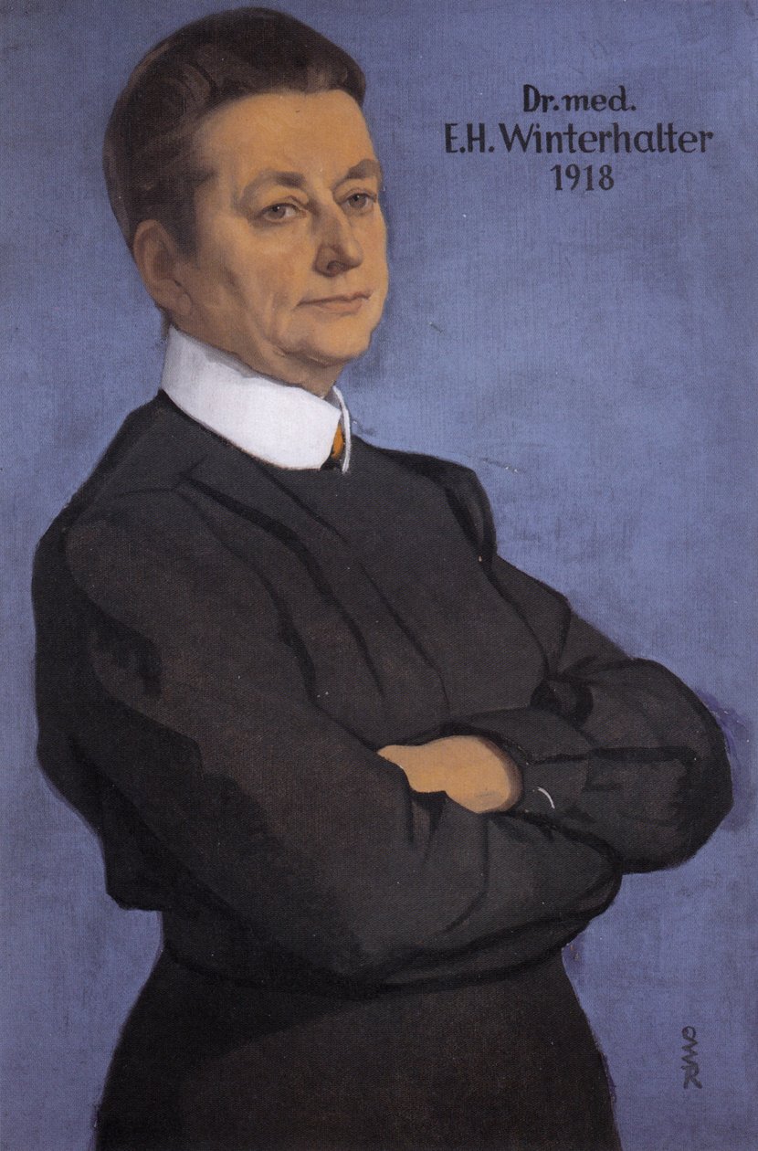 Dr. med. E. H. Winterhalter by Ottilie Roederstein