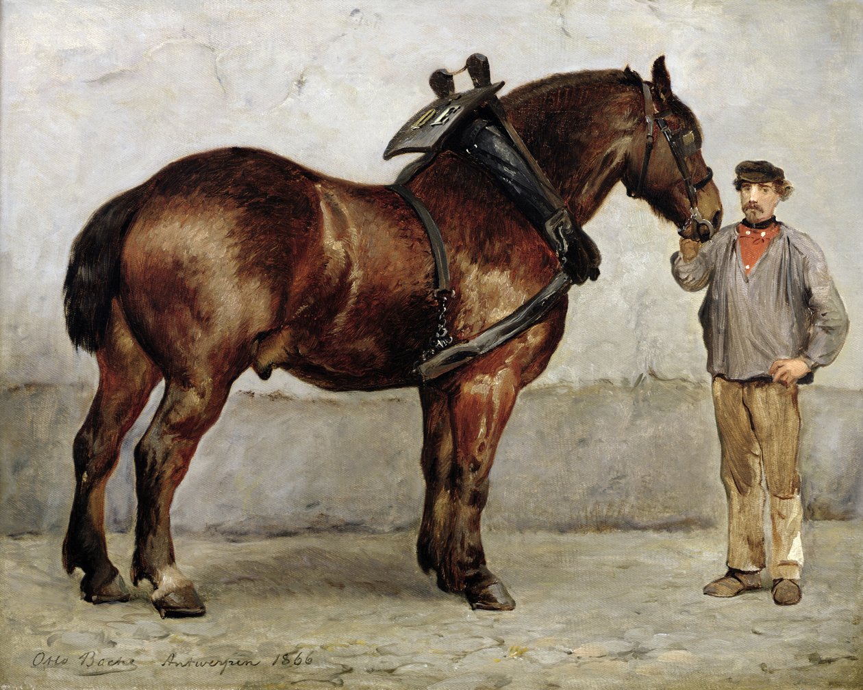 İş Atı, 1866 by Otto Bache