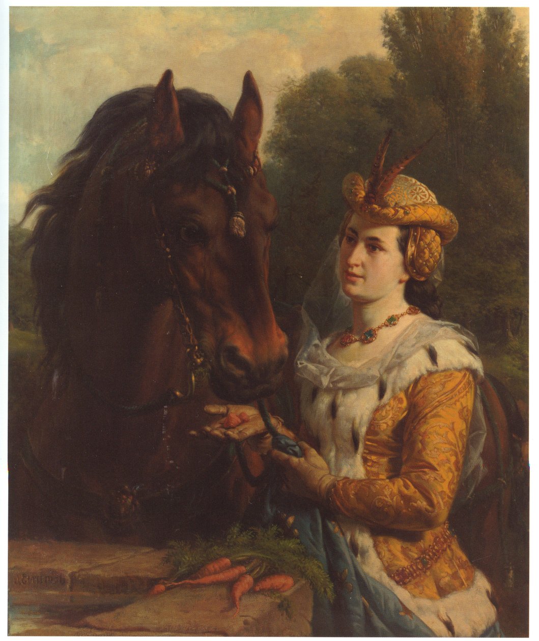 Bavyera Jacoba atı ile by Otto Eerelman