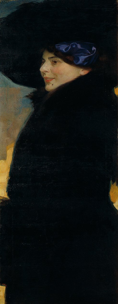 Gabrielle Ella Gallia, c. 1910. by Otto Friedrich