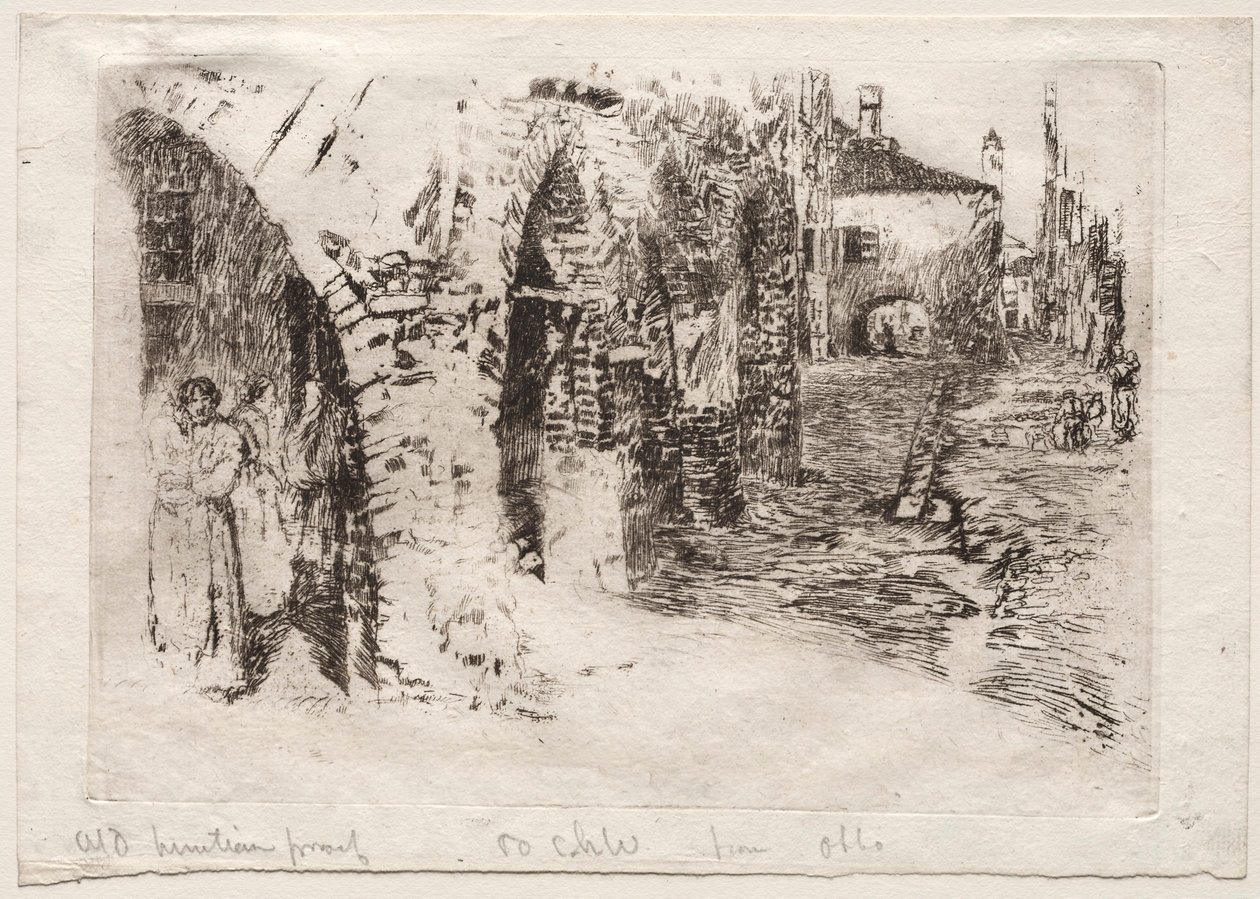 Chioggia, 1880. by Otto H. Bacher