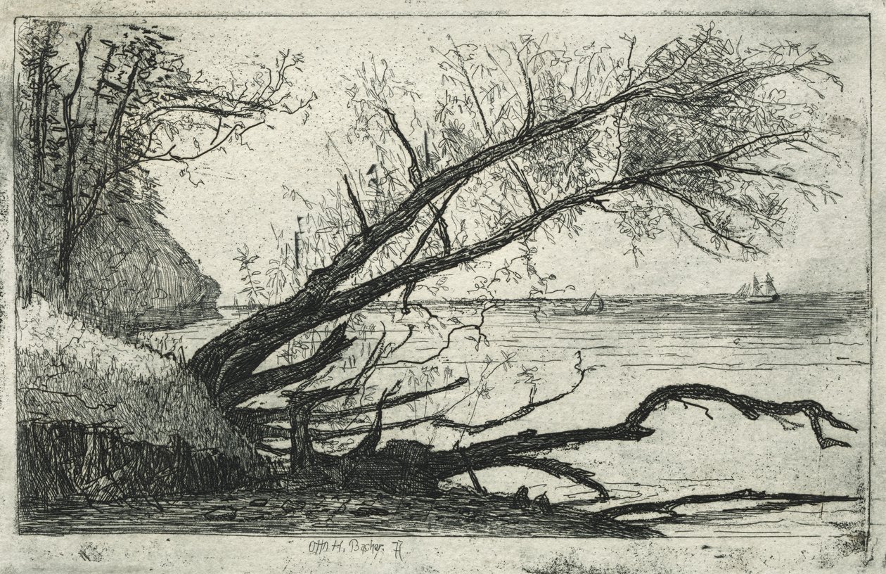 Lake Shore, Cleveland, 20. yüzyıl. by Otto H. Bacher