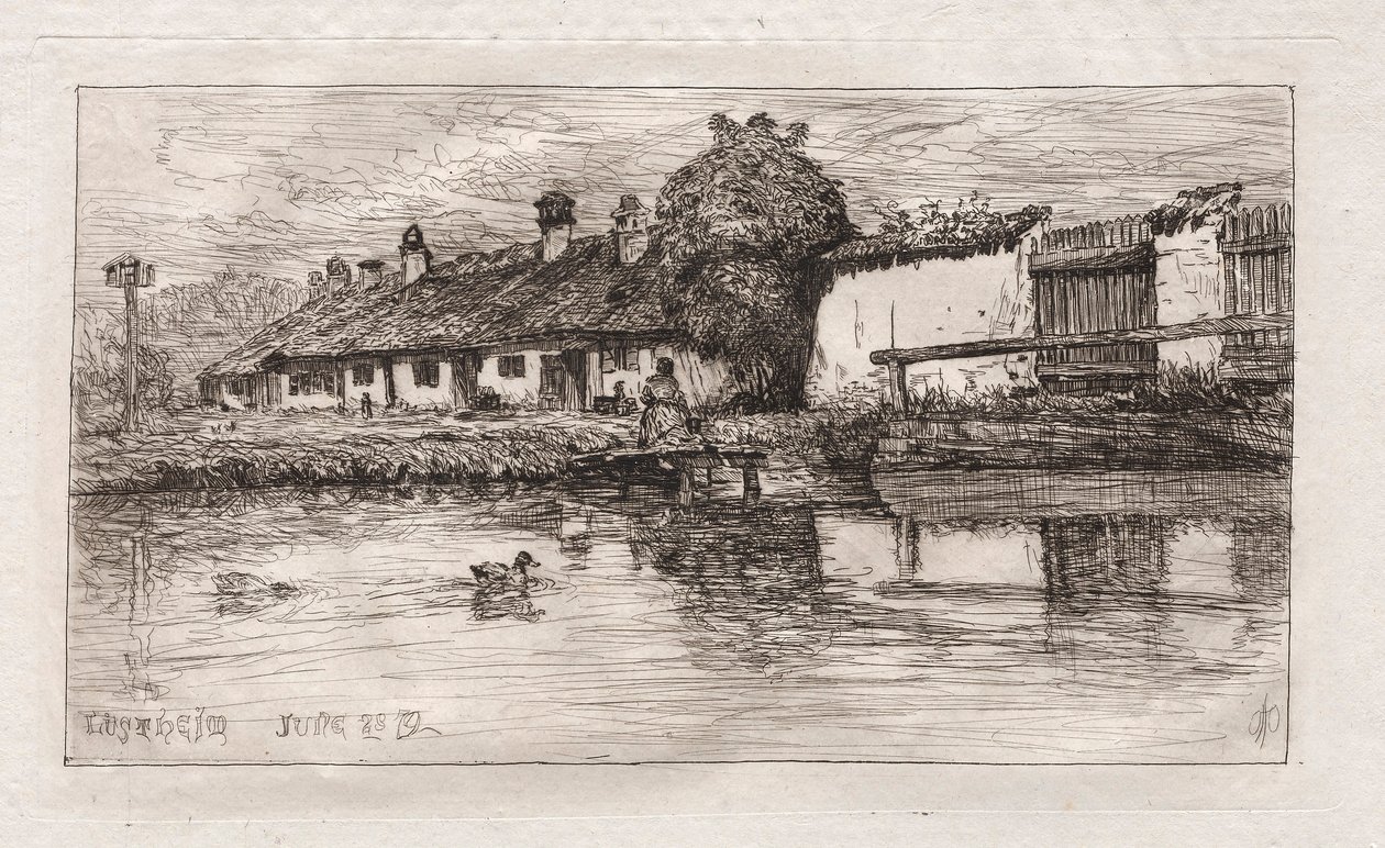 Lustheim, 1879. by Otto H. Bacher