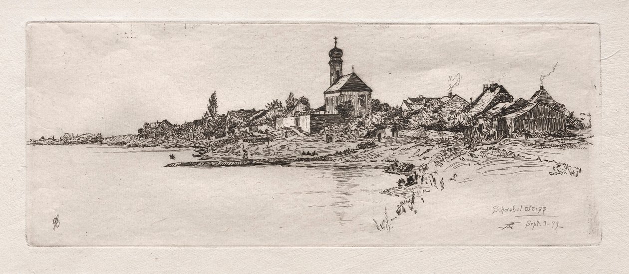 Schwabel Weiss, 1879. by Otto H. Bacher