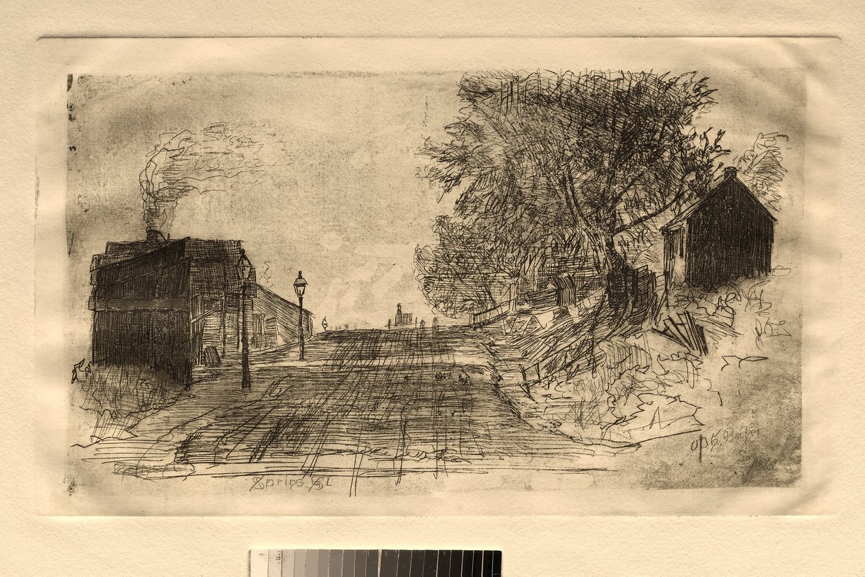 Spring Street, Eylül 1878, 1878. by Otto H. Bacher