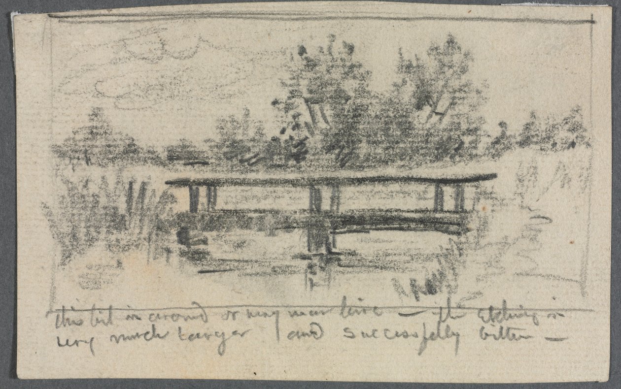 Köprü, Schleissheim. by Otto H. Bacher