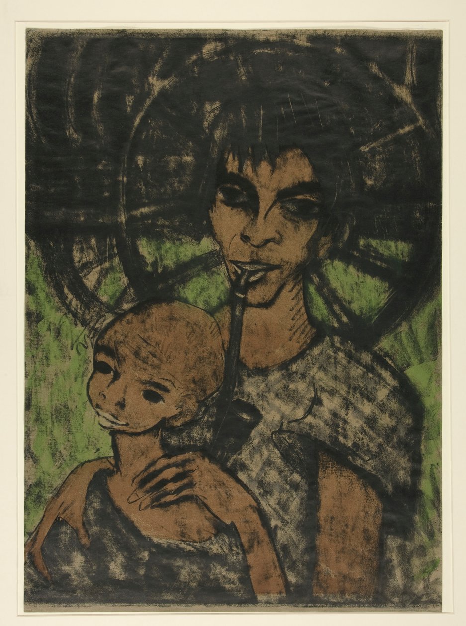 çingene madonna by Otto Mueller