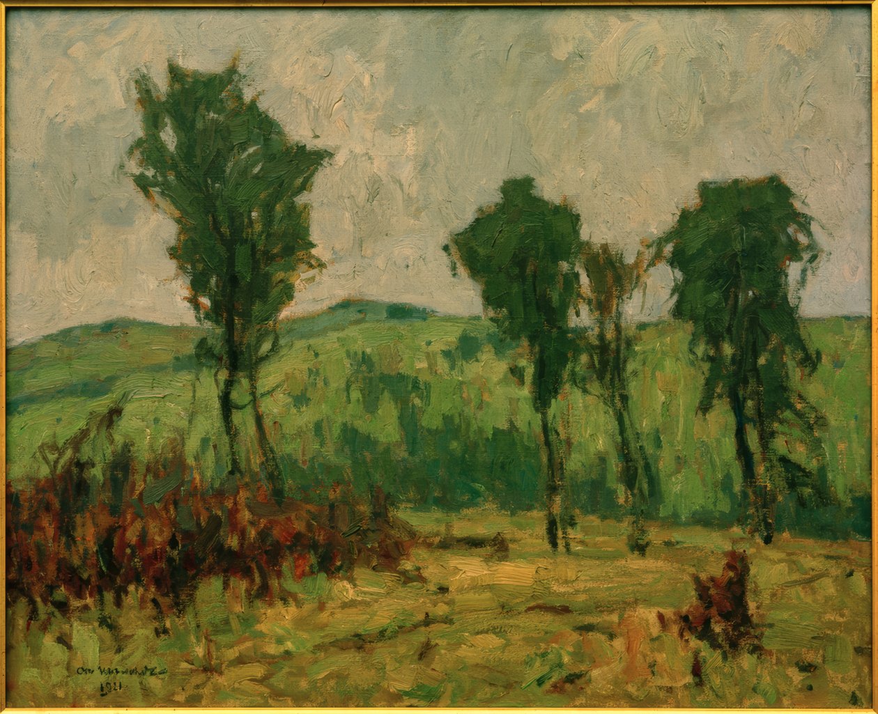 Dağ manzarası by Otto Ubbelohde