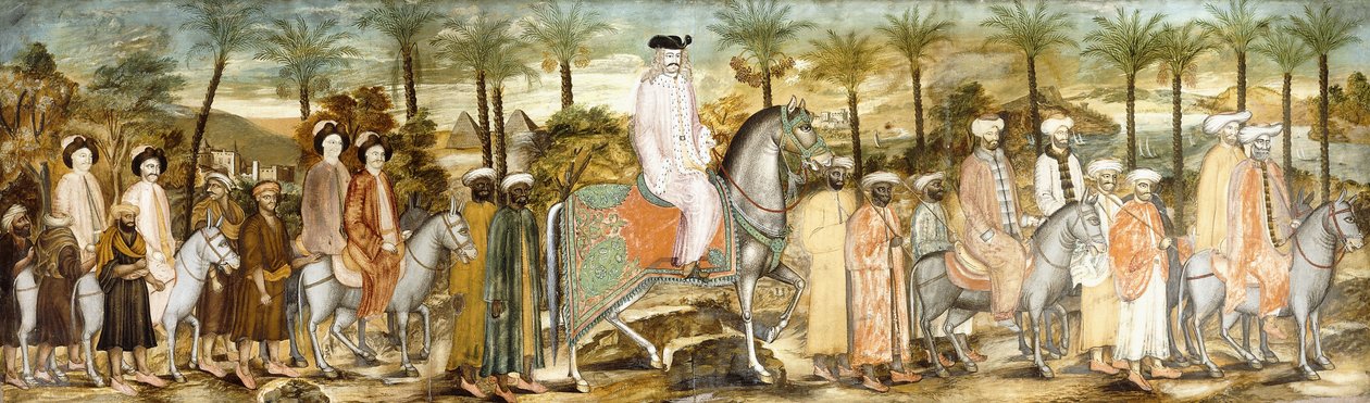 Doğuluların Alayındaki Avrupalı Beyler, c.1720 by Ottoman School