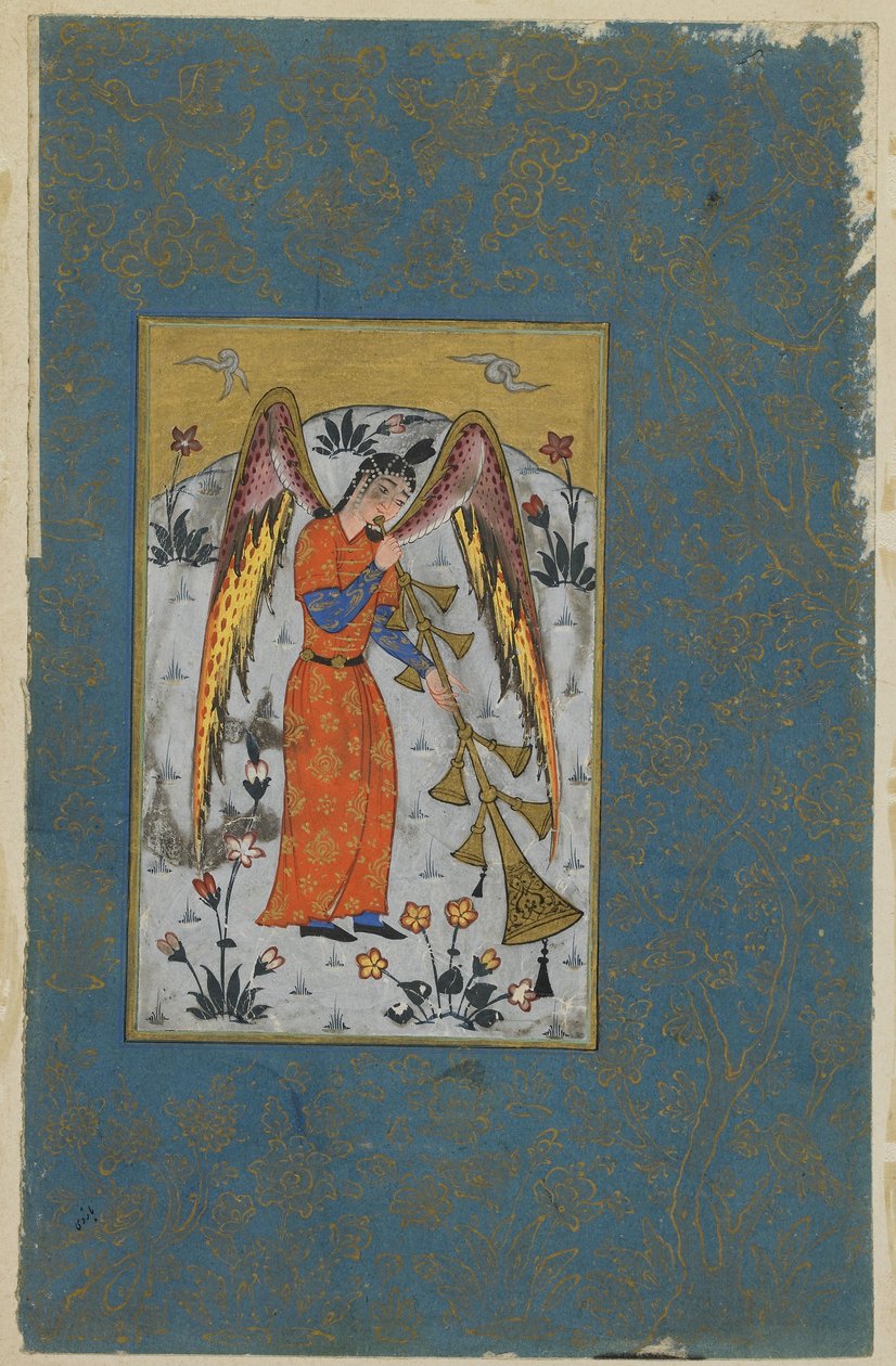 Melek İsrafil, c.1580-90 by Ottoman School