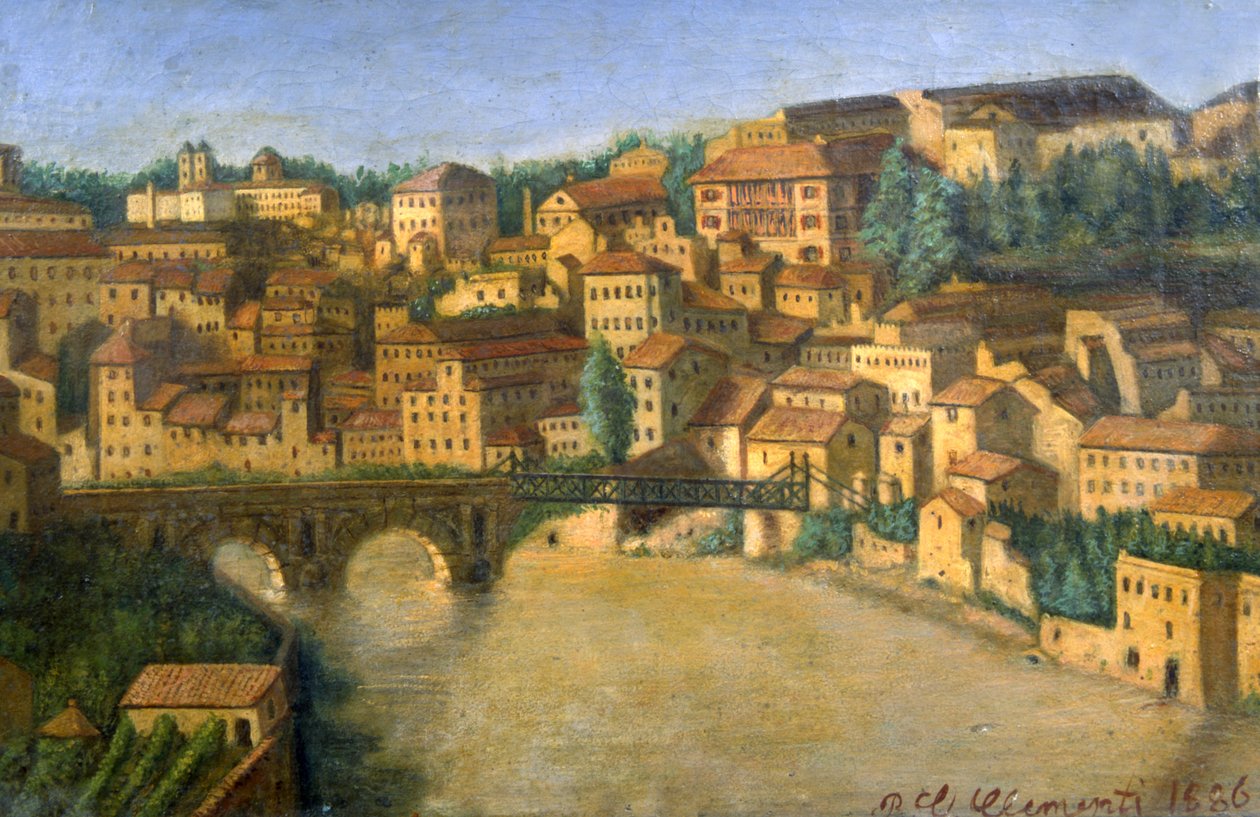 Kırık Köprü, 1886 by P. C. Clementi