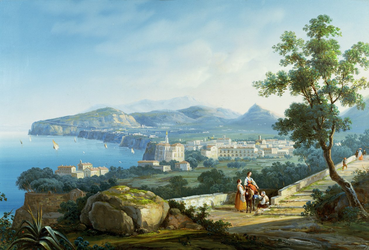 Sorrento (guaş) by P. Lapira