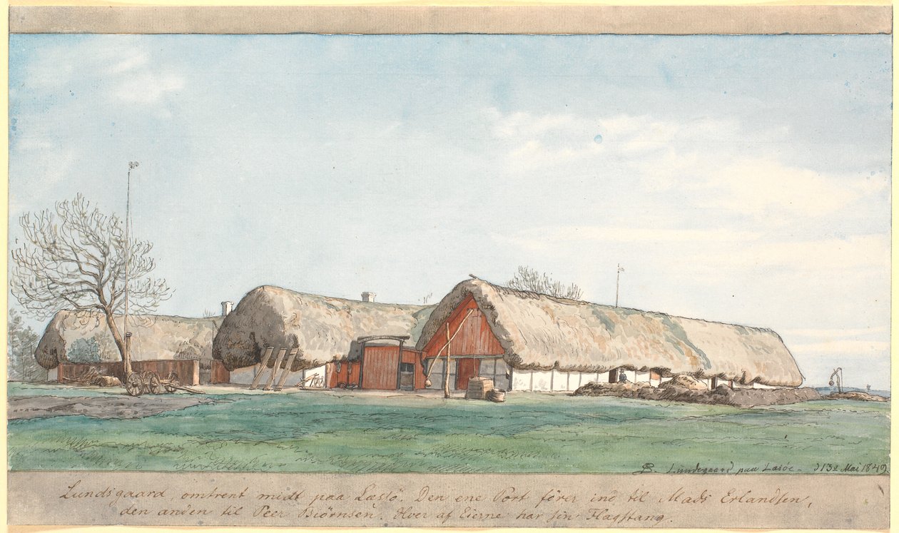 Lundsgaard yaklaşık olarak Læssø