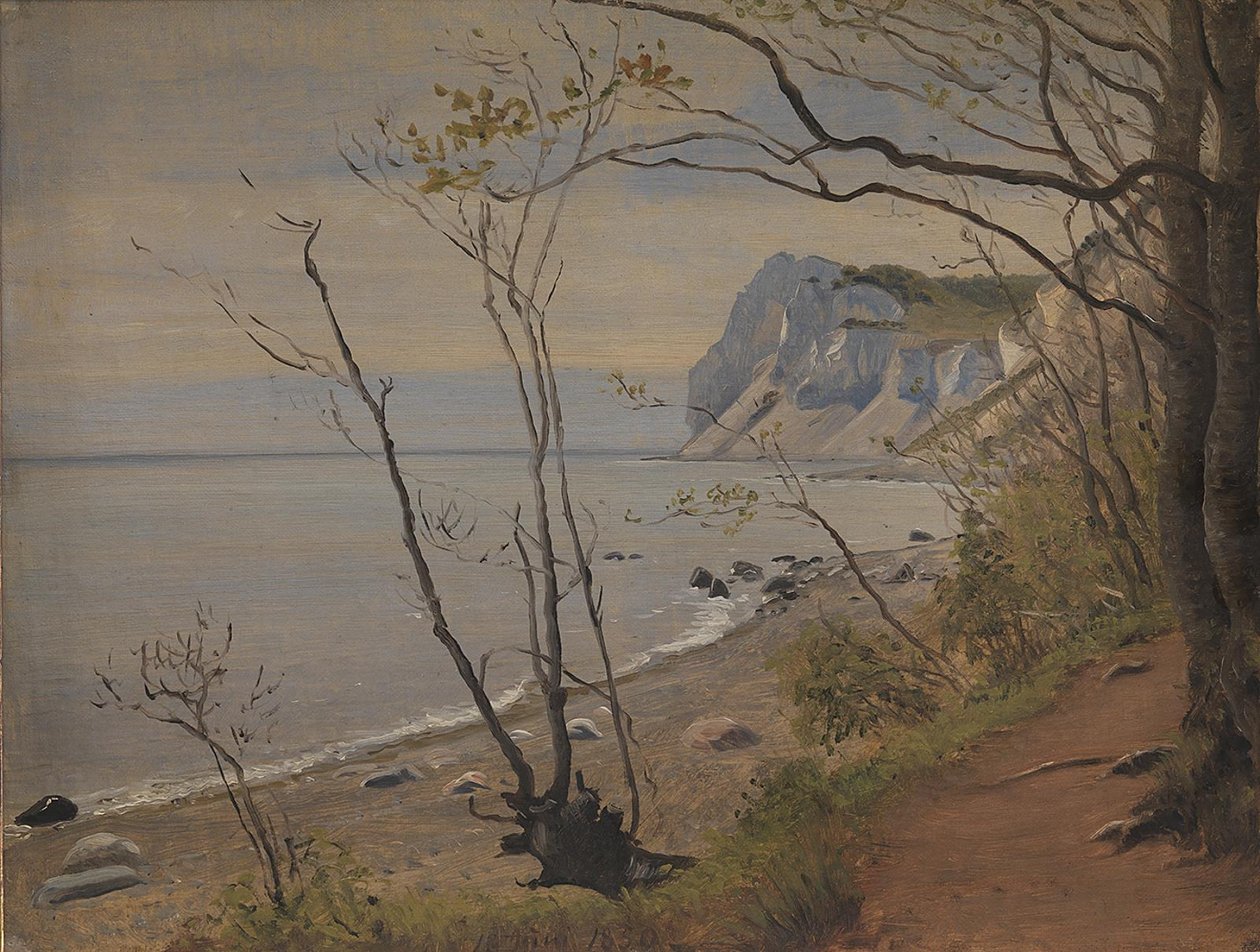 Møn Adası Kayalıkları by P.C. Skovgaard