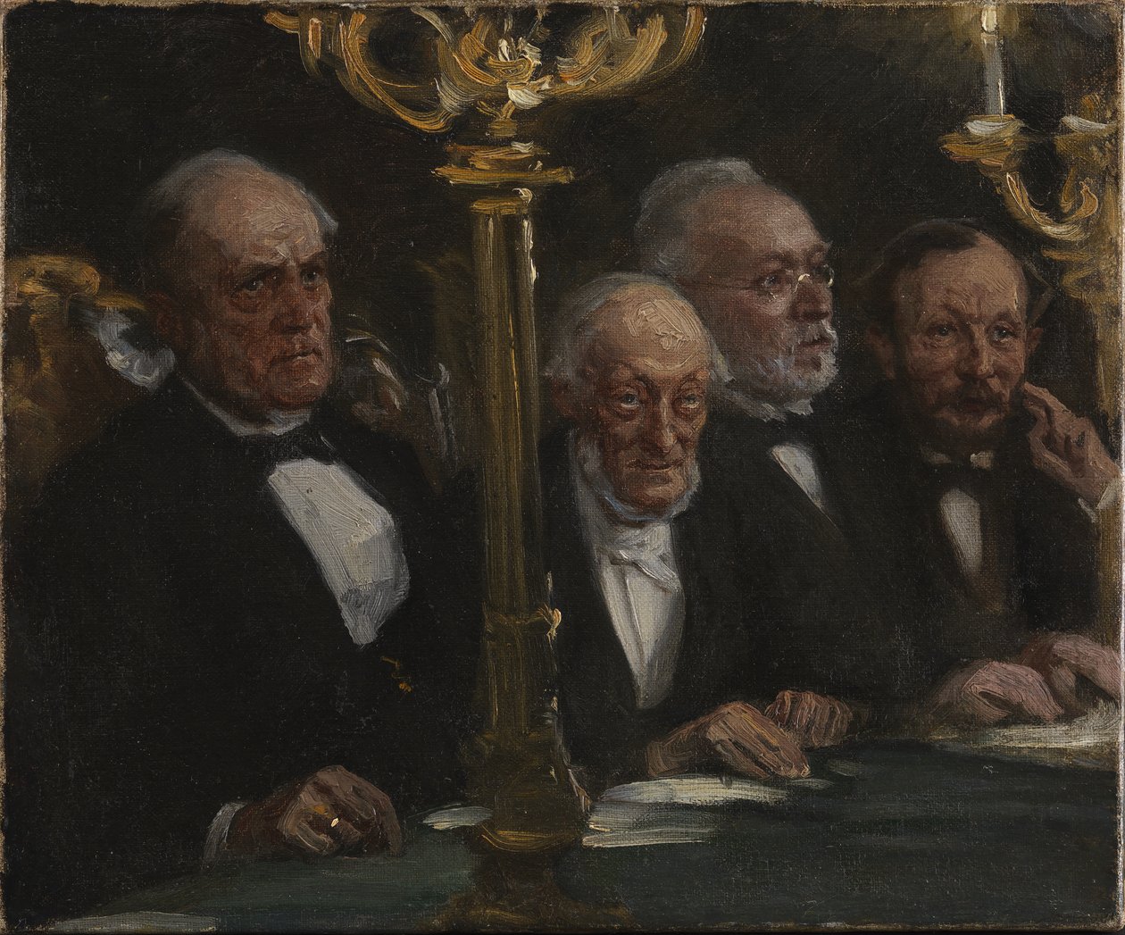 Portre grubu by Peder Severin Krøyer