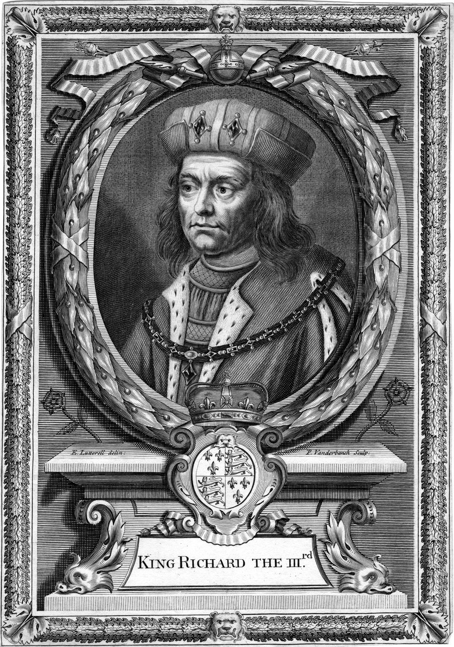 İngiltere Kralı III. Richard, 17. yüzyıl. by P. Vanderbanck