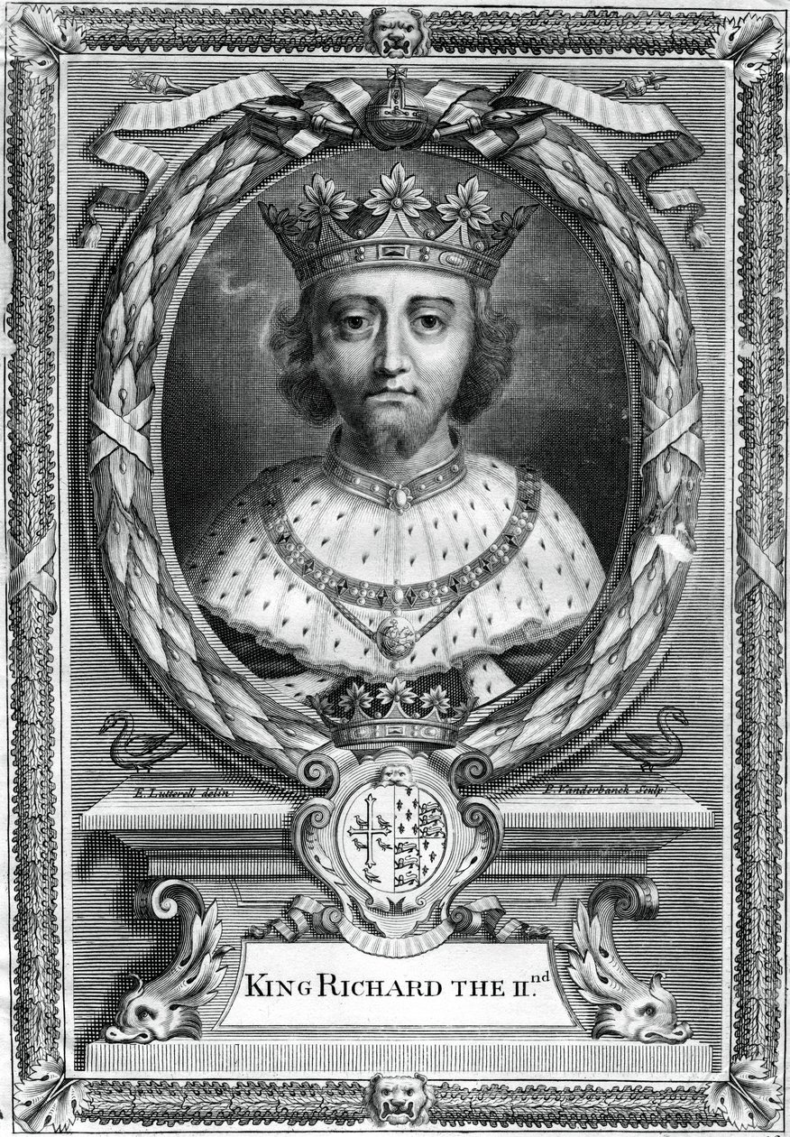 İngiltere Kralı II. Richard. by P. Vanderbanck