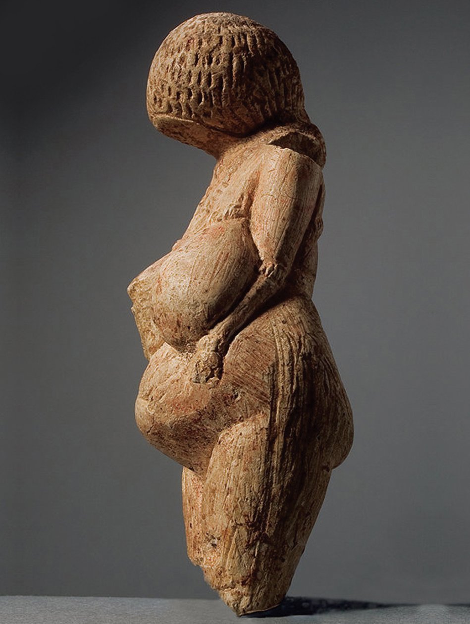 The Kostionki Venus, from Kostionki, Voronezh region, c.23,000 BC  by Paleolithic