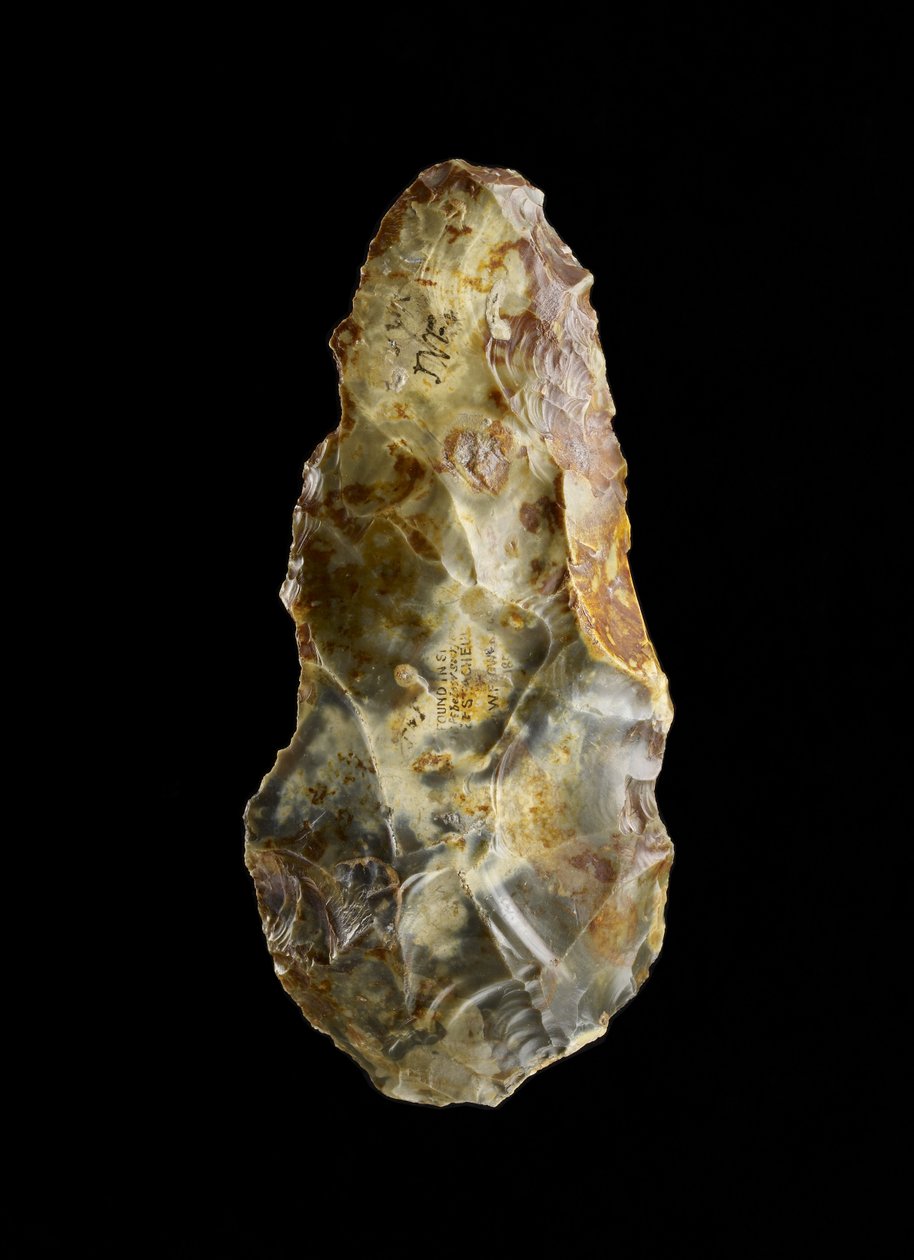 Handaxe (çakmaktaşı) by Paleolithic