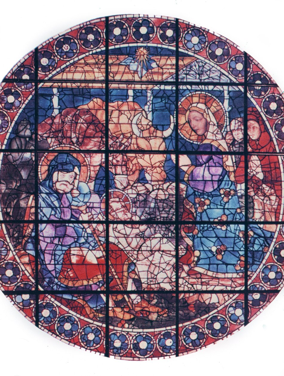 ನೇಟಿವಿಟಿ, 15 ನೇ ಶತಮಾನದ (ಬಣ್ಣದ ಗಾಜು) ಟರ್ಕಿ by Paolo Uccello