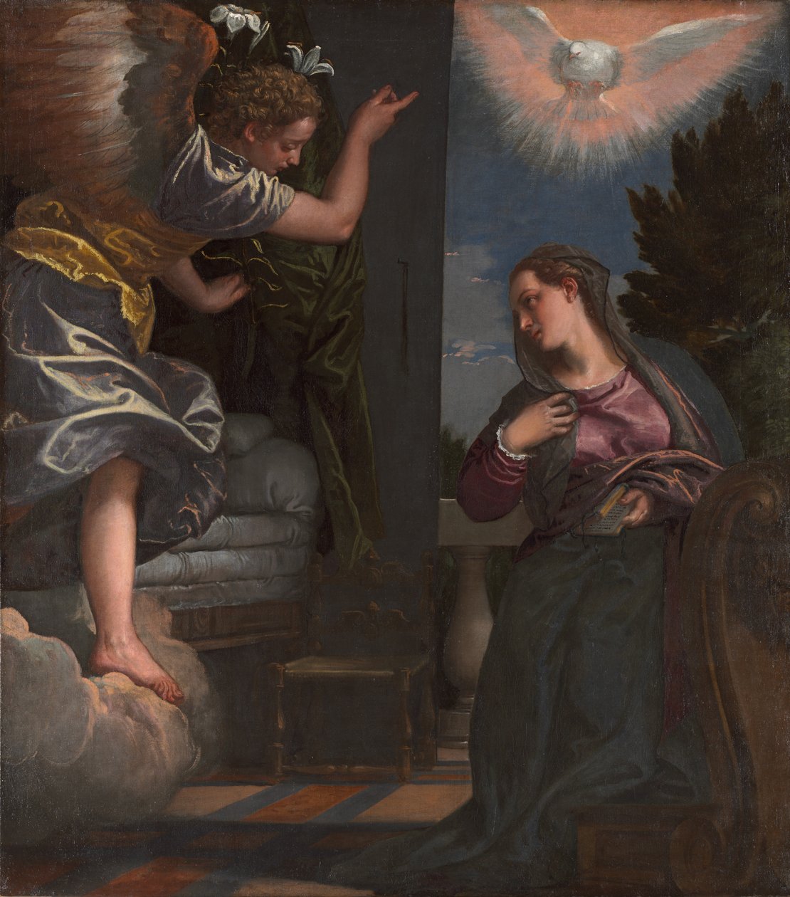 Duyuru by Paolo Veronese