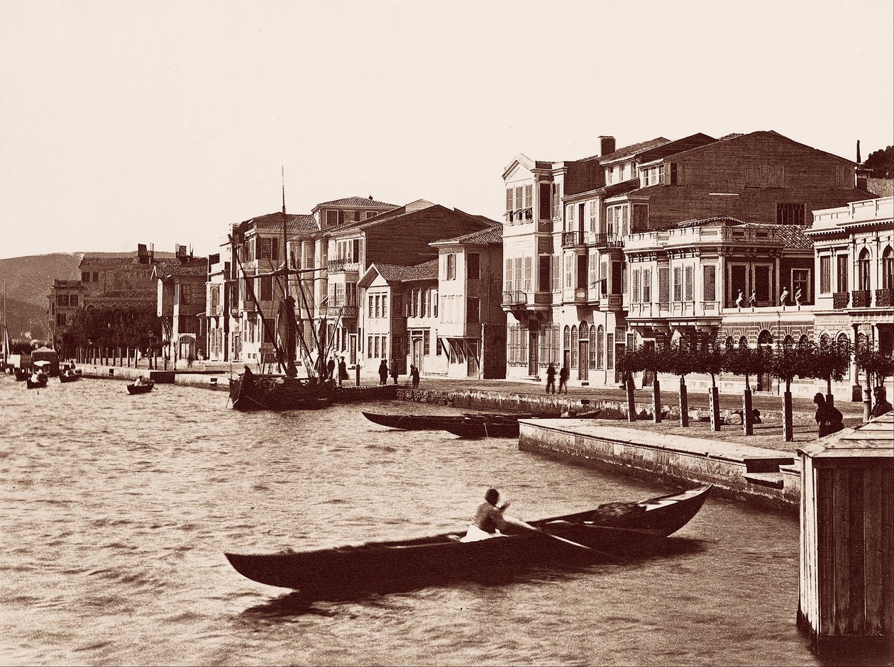 Büyükdere Waterfront by Pascal Sébah