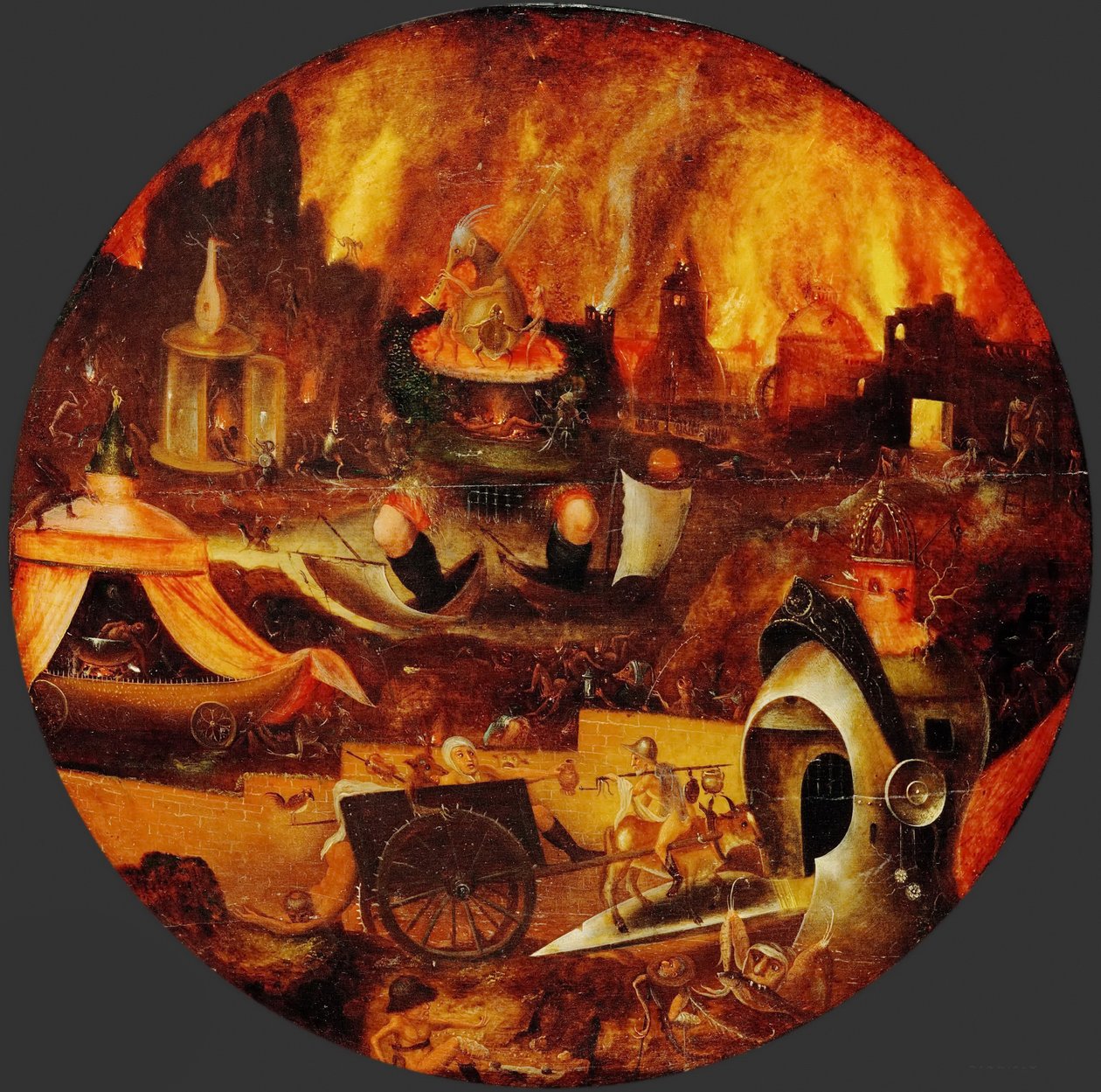 Cehennem, yaklaşık 1545 by Patinier