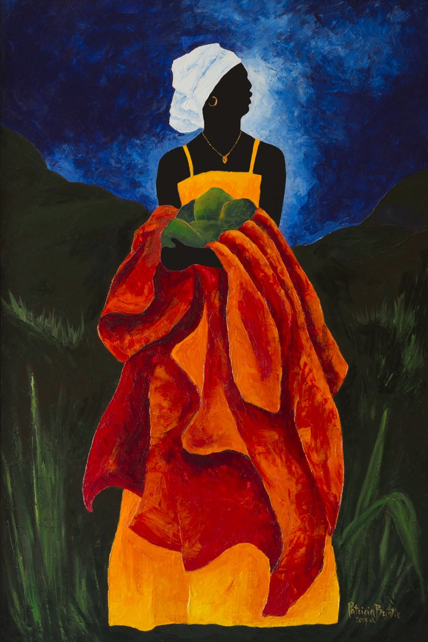 Sezon avokado yazı tipi, 2015 tuval üzerine akrilik by Patricia Brintle