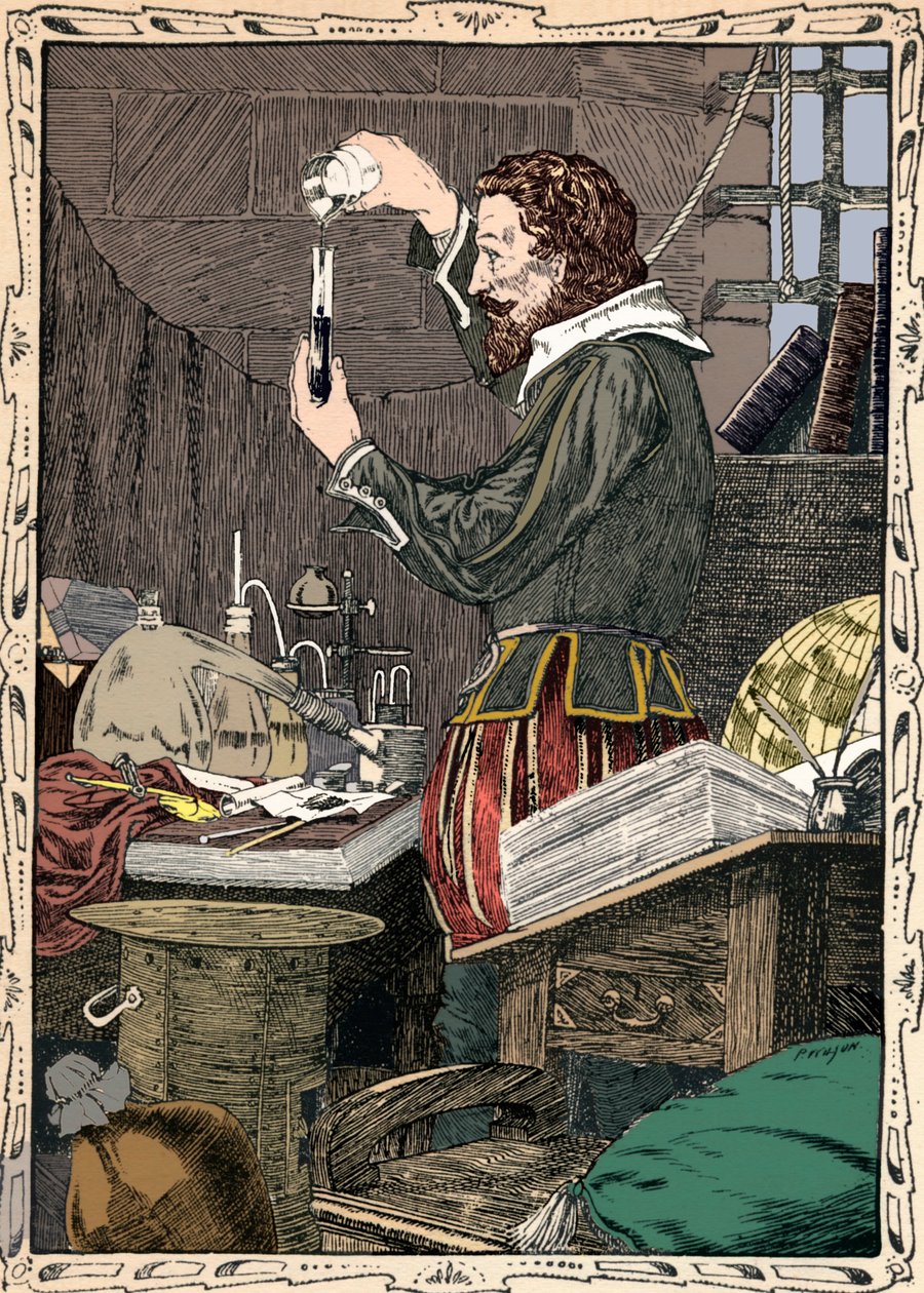 Guy Fawkes Yavaş Maça Hazırlanıyor, 1902 by Patten Wilson