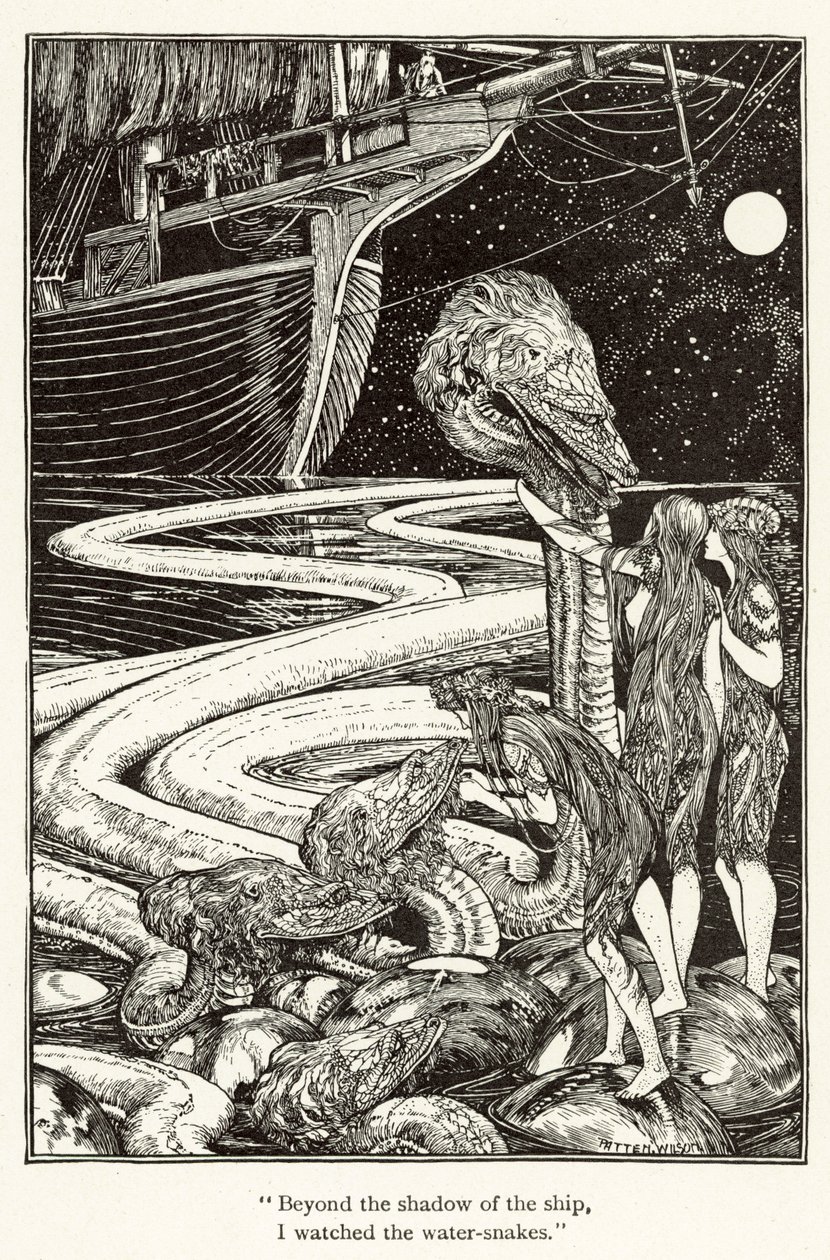 Rime of the Ancient Mariner (gravür) by Patten Wilson