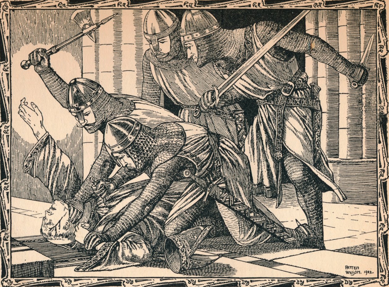 Thomas A Becket Cinayeti, 1902 by Patten Wilson