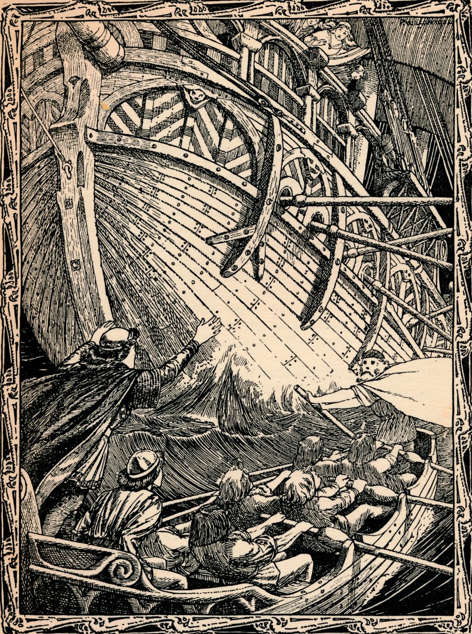 Beyaz Gemi, 1902 by Patten Wilson