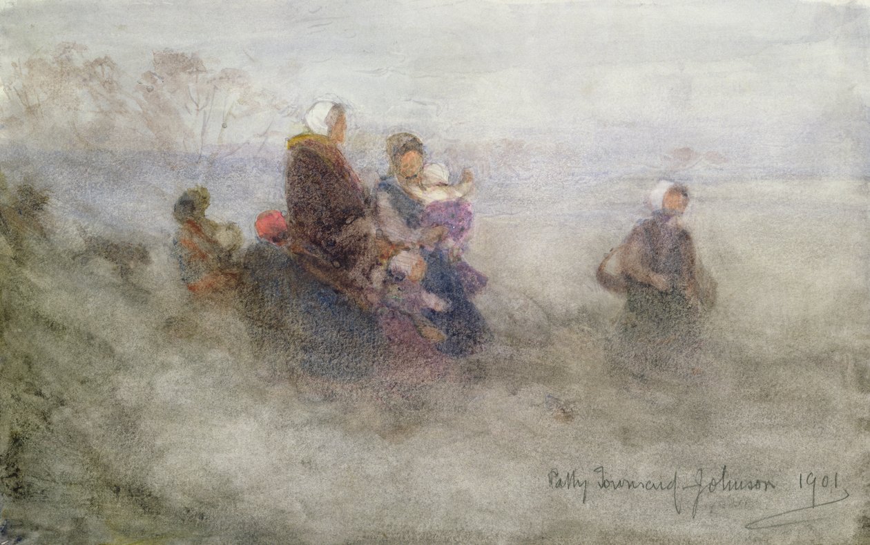Dönüş Yolculuğu, 1901 by Patty Townsend Johnson