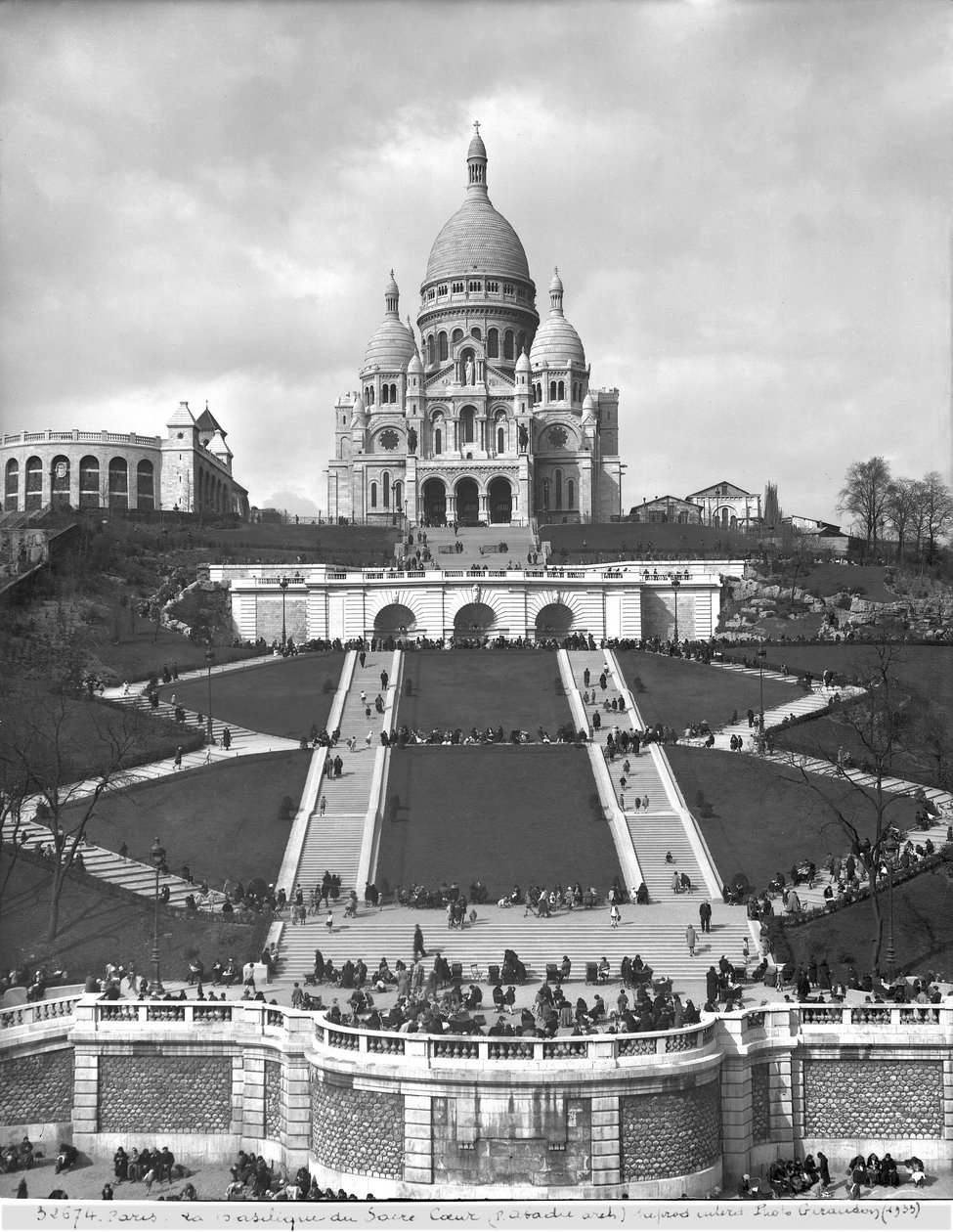 Sacre-Coeur Bazilikası, Montmartre, 1876-1910 by Paul Abadie