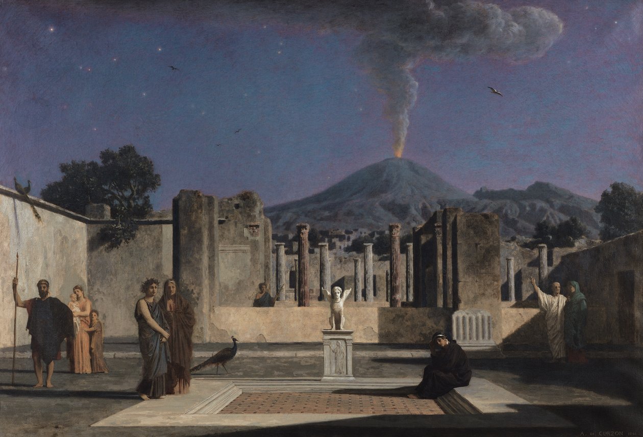 Pompeii Harabelerinde Rüya, 1866 by Paul Alfred de Curzon